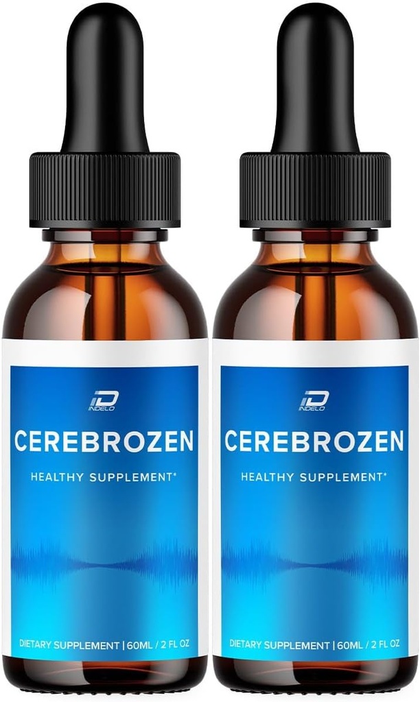 Cerebrozen Tinnitus Ušní kapky - Cerebrozen 24, Cerebrozen Liquid Drops, Cerebrozen Recenze, Cerebrozen Drops for Uar Relief (2 balení - 120 ML)