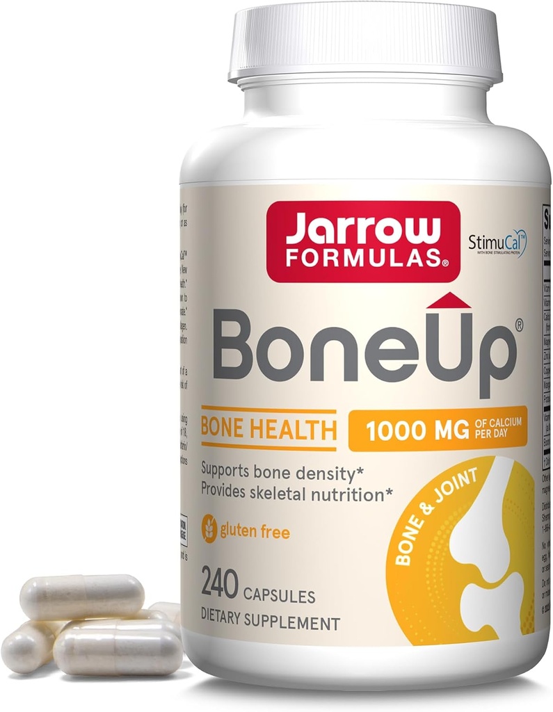 Jarrow Displaas Bone- Up, Promotes Bone Hustota, 240 Kapsle