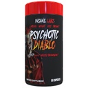 Šílený Labz Psychotic Diablo Thermogenic Fat Burner pro muže a ženy se zrny Paradise Theobromine Dandelion Root Extract Fueled by AMPiberry, Appetite Suppressant - 60 Služeb