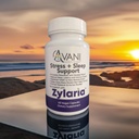 Avani Zdraví - Zylaria Plus Podpora spánku - zZz Sleep Aid and Adrenal Únava Dodatek - Fall Asleep rychlejší a budit méně během noci + 20: 1 Valerian Root Extract - 60 Vegan Kapsle