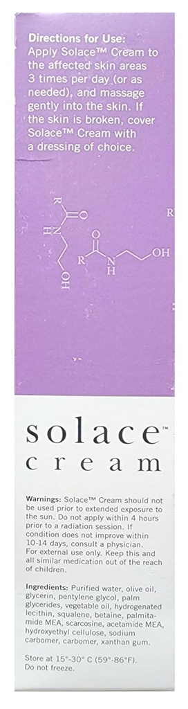 Solace Steroid Free Eczema Cream - Nyní k dispozici bez předepisování - Klinicky osvědčený bezpečný a efektivní hypoalergenní Eczema Relief Treatment - Bezpečné pro děti a dospělé (4.9 Ounces)
