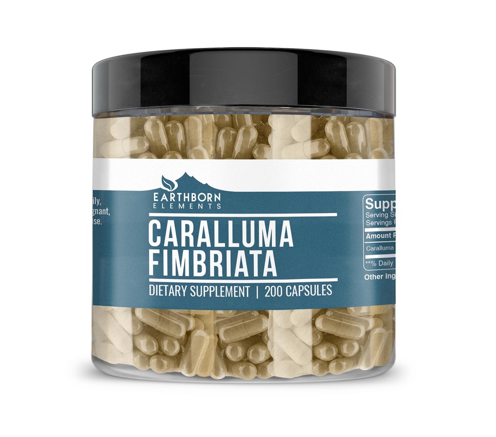 Elements Caralluma Fimbriata 200 Kapsle, Čisté a neředěné, Žádné přísady