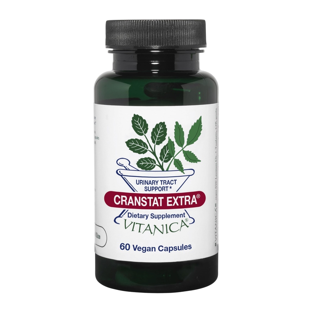 Vitanica Cranstat Extra, Podpora močení, Vegan, 60 Kapsle