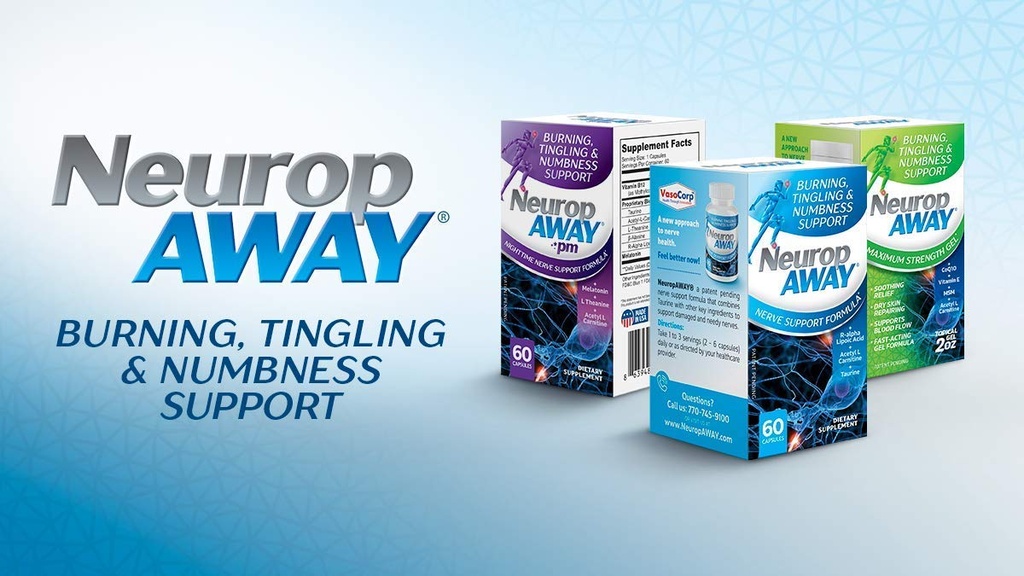 NeuropAWAY Neuroph Daytime Nighttime & Topical Gel Bundle