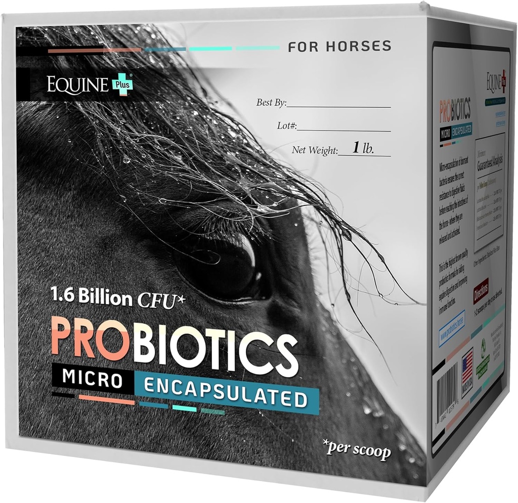 Mikro- Enkapsulated Probiotika pro koně - Premium Equine Digestive Health Dodatek