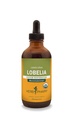 Herb Pharm Certified Organic Lobelia Liquid Extract for Muskuloskeletální systém Support - 4 Ounce