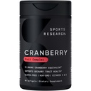 Sports Research Cranberry Fruit Complex - Softgels for Urinary Tract Health Support - Equal to 25,000mg of Cranberries, Made with Pacran & Vitamins C & E - Non- GMO & Gluten Free - 90 Count