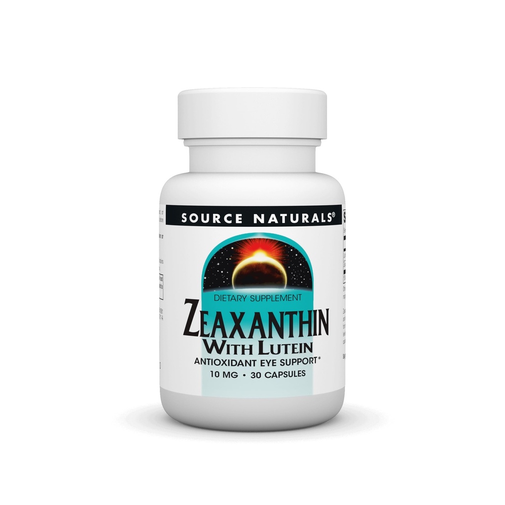 Zdroj Naturals Zeaxanthin s Lutein Kapsle, 30 CT