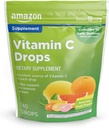 Základní péče Vitamin C Doplněk Kapky, Lemon, Orange & Grapefruit, 140 Počet (Dříve SoundHealth)