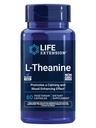 Life Extension L- Theanine, Amino acid theanine, Calm, Relaxation, Mood, Gluten- Free, Non- GMO, Vegetarian, 200 mg, 60 Kapsle