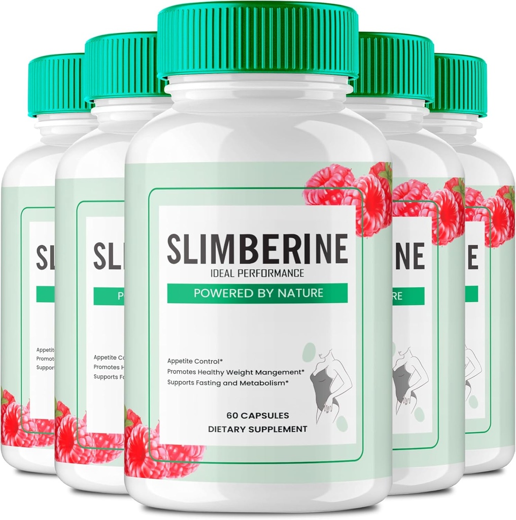 Slimberine Keto Kapsle, Slimberine Advanced Formule Pills - Maximální síla, Slimberine Všechny přírodní Keto pilulky, Slimberine Kapsle, Slimberine Oficiální Formule Pills Recenze (5 Pack)