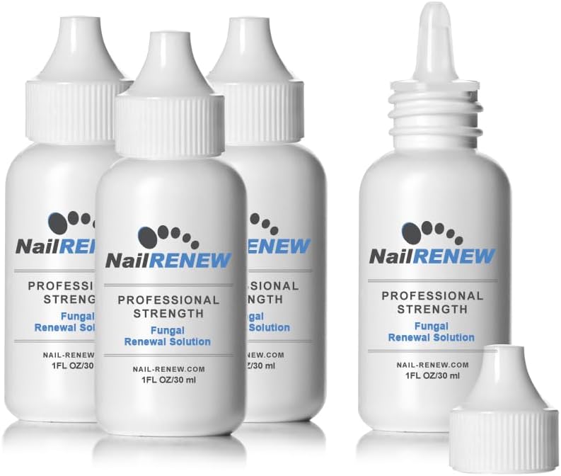 NailRENEW Antimykotický kompletní systém - Profesionální síla, fungus léčba pro zuby houba, zbarvené nebo křehké nehty