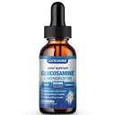 1 Pack Glucosamine Chondroitin MSM Liquid Drops - Extra Strength Joint Support Dodatek pro dospělé s Quercetin Boswelia, Bromelain, Hyaluronic Acid, Antioxidant Imunosupport (2 Fl oz)