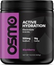 Osmo Active Hydration Electrolyte Powder (20 Servings) - Zahrnuje sodík, hořčík, draslík, sacharidy a vitaminy, Cane cukr - Všechny přírodní složky, 3X rychlejší hydratace, zvyšuje výkon a vytrvalost