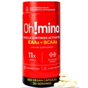 Mino Essential Amino Acids Dodatek. Kapsle s kofeinem. Všech 9 EAA, BCAA a Perfektní Amino pro cvičení, Amino Energy, a Building Muscle, a Recover Faster.