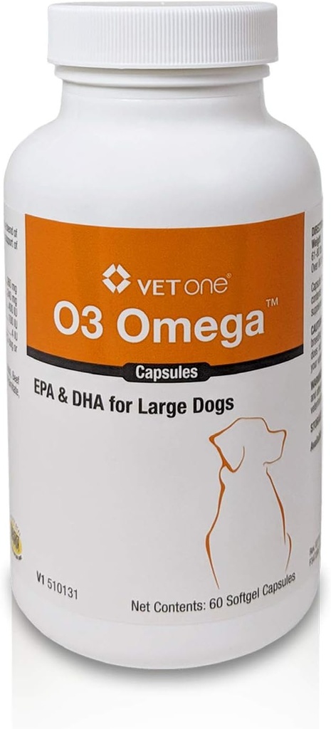 VetOne 03 Omega Soft Gel 60 Počet caps pro velké psy