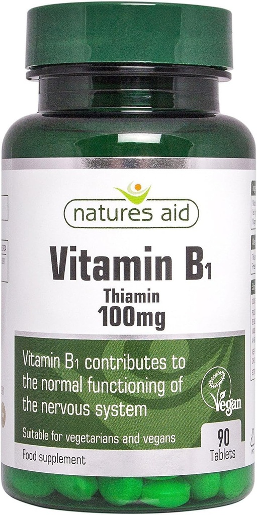 Vitamin B1 100mg 90 Tabs-2 balení