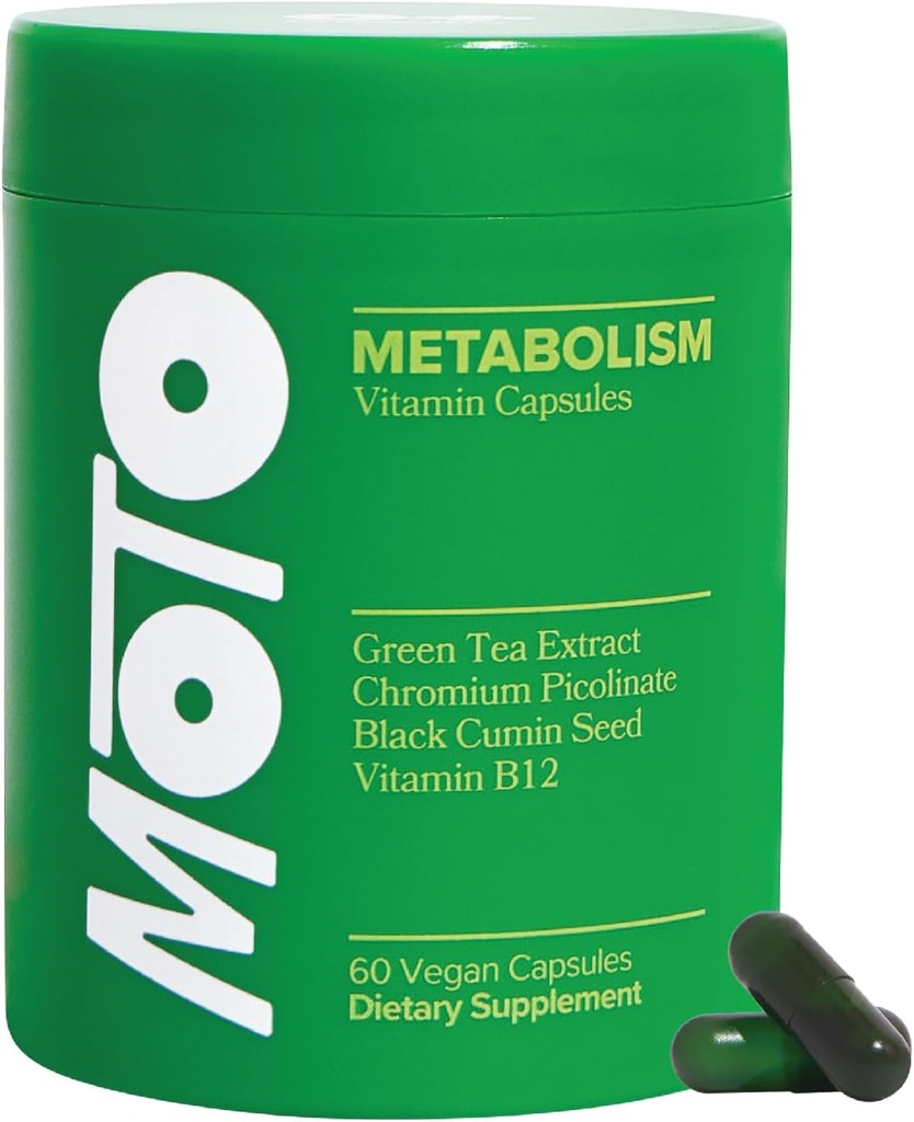 O Positiv Moto Podpora metabolismu žen - Energie, Cukrová chuť, Zdravý metabolismus - Veganské kapsle, 30 Služeb