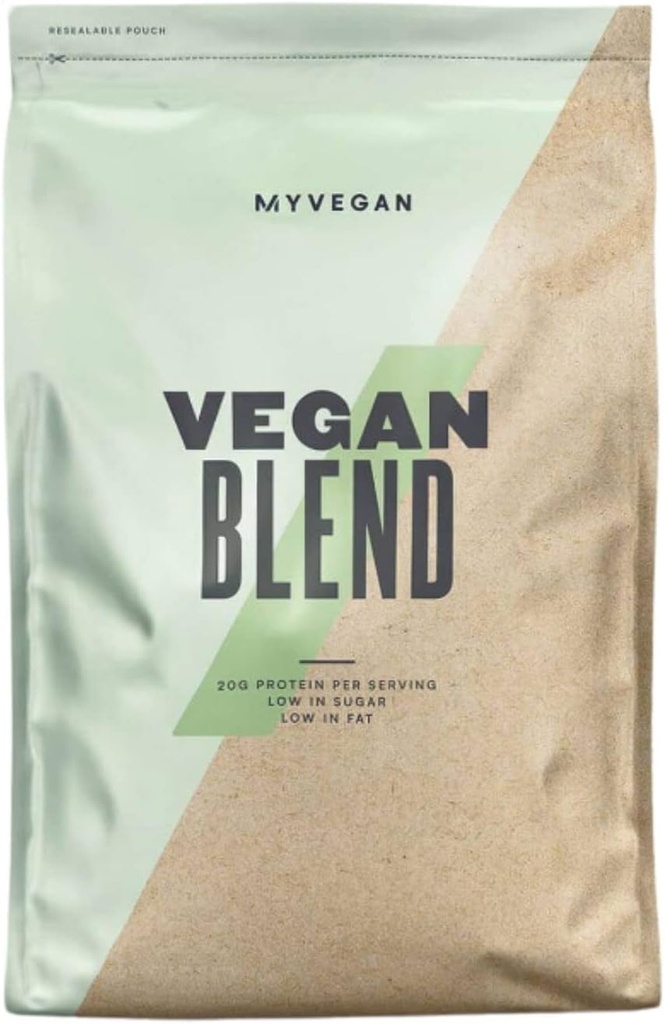 Myprotein ® - Vegan Blend Powder - Natural Plant Based Pea & Rice Protein Powder - Gluten & Sugar Free, Fitness Nutrition - Recovery w / Amino Acids - Tiramisu, 2.2 Lb (22 Služeb)
