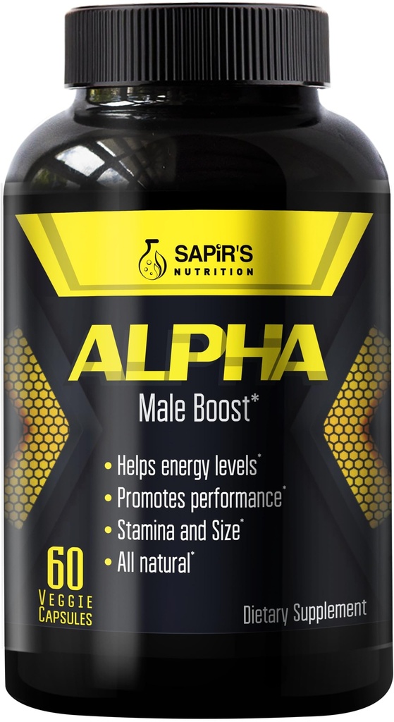 Alpha rozšíření pilulky pro muže - Zvýšení 2 za 60 dní Muž vylepšení doplněk - Nadržený kozí trávník budování svalů - Testosteron Booster pro muže - Energie, síla, Stamina, Vytrvalost, Výkon