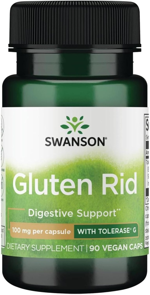 Swanson Gluten Rid s Tolimaresou G 100 miligramy 90 Veg Kapsle enzym