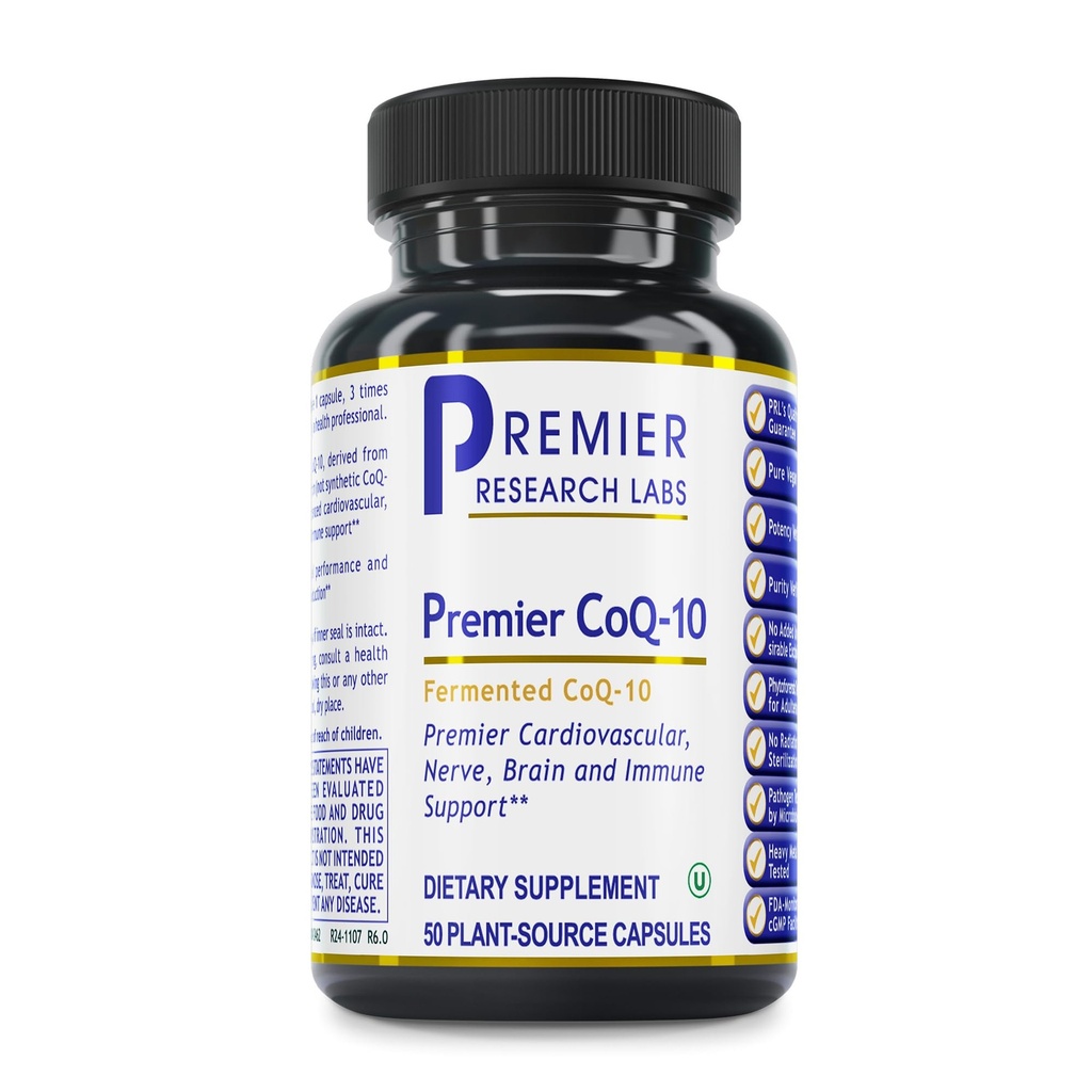 Quantum Nutrition Labs CoQ-10 Quled - Coenzym Q10, Co Q 10 dodatek, 100mg Kapsle pro srdeční zdraví, Nerve, a imunitní podpora, Ubiquinol Co Enzyme Q-10 s červenými řasy - 60 Vegetariánské Kapsle