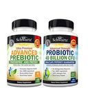 Advanced Prebiotic Gut Health Supplement (2 měsíční dodávka) Plus 40 miliard CFU Denní Probiotický dodatek (2 měsíční dodávka)