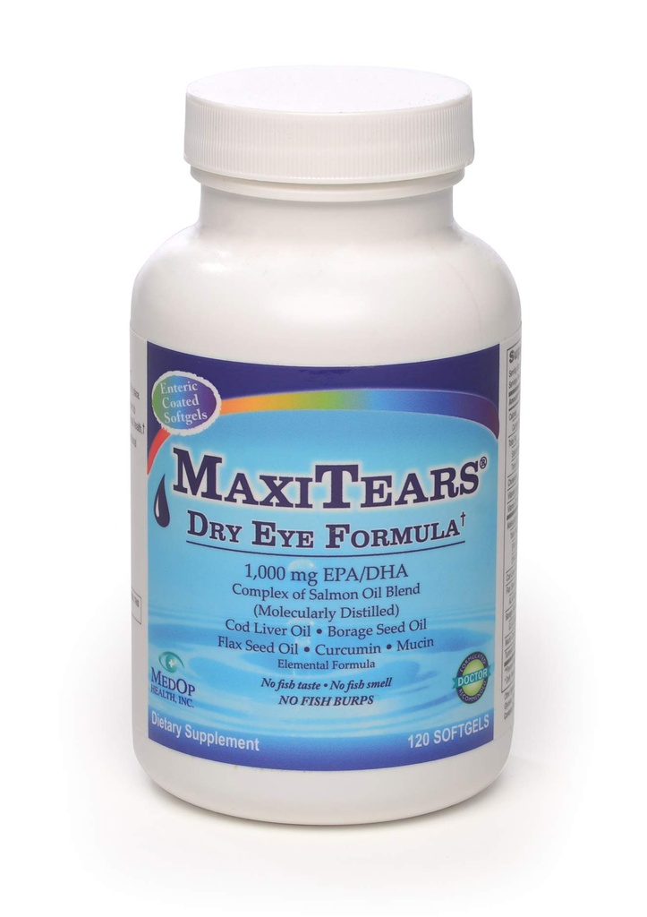 MeDOp MaxiTears ® Suché oko Formule 120 softgels, 1láhev