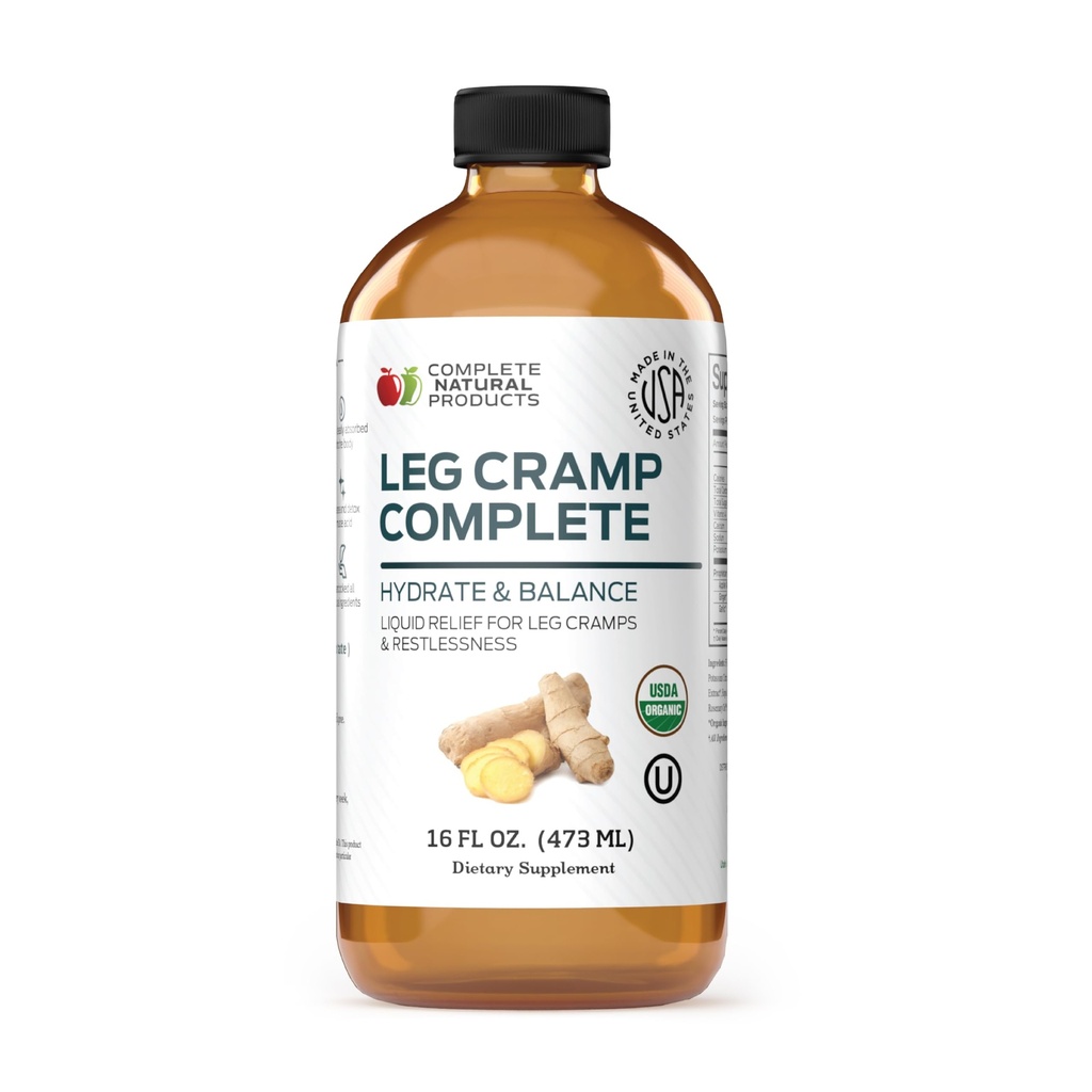 Noha Křeč Kompletní 16oz - Přírodní tekuté organické amiš svalů, noha & Noha Křeč Remedie, Vitamin, & dodatek