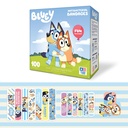Bluey Kids Obvazy, 3 Agried velikosti 100 CT 124; Nosit jako samolepky, Flexibilní adhesive obvazy pro malé kusy, škrabky, a Burns. Velký dárek nápad a Stocking Stuffer