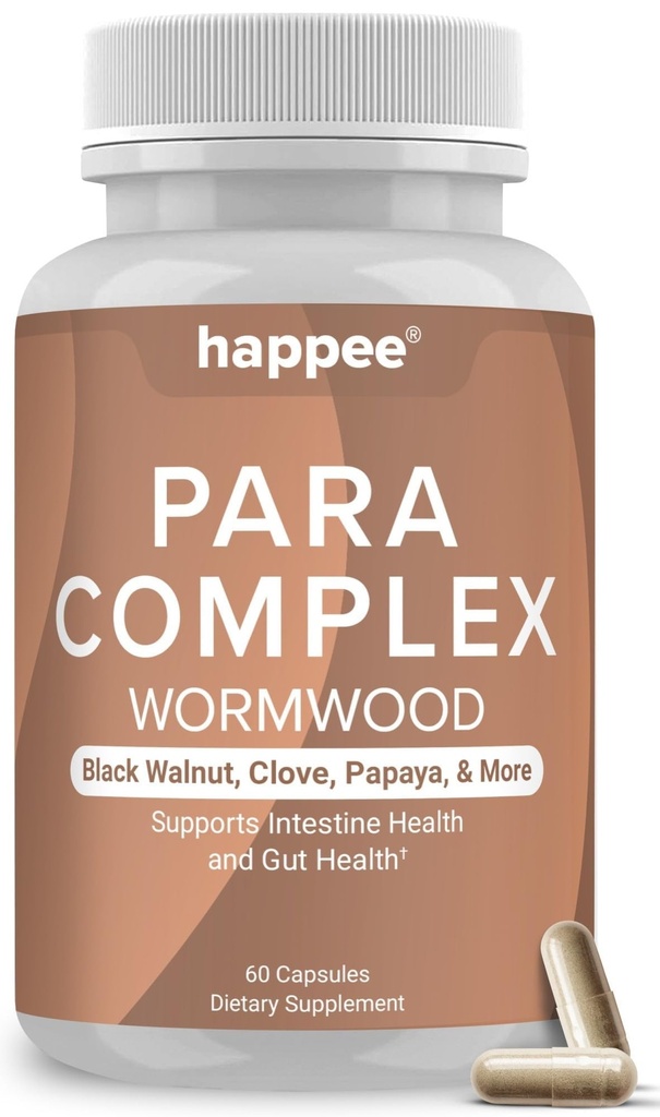 ParaComplex střevní stráž pro lidi - para Purge Bylinné čištění pro Gut zdraví a stravitelné rovnováhy - s Wormwood, Black Walnut, Česnek & Více - 60 Kapsle