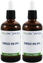 2X DMSO 99.9% ingredience Pharma grade PHARMAN124; Nízký zápach - Dimethyl sulfoxidová tekutina GARMAN124; 2X 3.4 Oz - 2X 100 ml GARMAN124; Vysoká čistota GARMAN124; Sada dvou GARMAN124; Heiltropfen ®