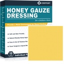 Manuka Med Gáza zranění dressing 2 "x 2", 10 balení Manuka Med Wound Care Pads, lékařské třídy Med obvazy pro Wound Care, Med Patch pro rychlejší hojení z Burns, Abrasions, Cuts a Scalds