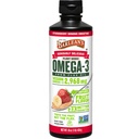 Barlean 's Vegan Omega 3 6 9 Flaxseed Oil Liquid Supplement, Strawberry Banana Smoothie, Flax Seeds Oil with 2,968 mg ALA Fatty Acid, Non- GMO and gluten Free, 16 oz