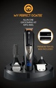 Můj perfektní kozí kozí souprava 13-in-1 Mens Grooming Kit - LED displej Beard Trimming Kit s cestovní taškou, nabíjecí stojan, & Více - Vodotěsný, bezšňůrový elektrický trimmer pro nos, tělo, & Více - Ideální sada dárků
