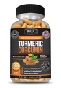 Kaya Naturals Turmeric Platinum, 60 Hrací kapsle, Bioperin, Premium Podpora s 95% standardizované kurkuminoidy - 60 Kapsle