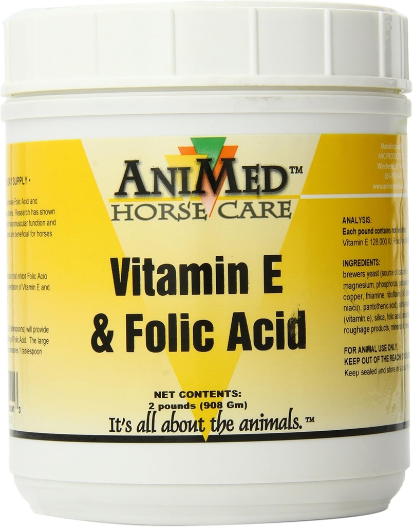 AniMed vitamin E kyselina listová (2 lb)