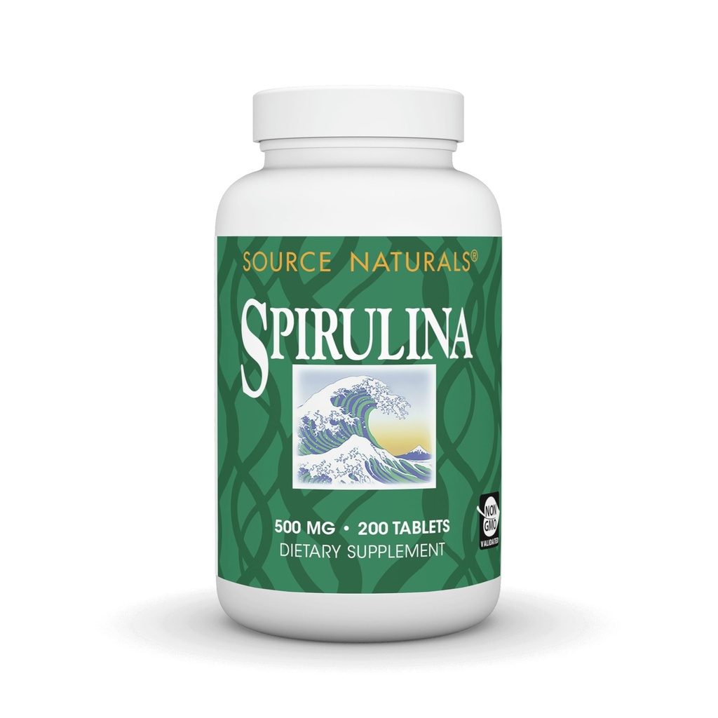 Zdroj Naturals Spirulina - pro podporu imunitního systému - 200 tablet
