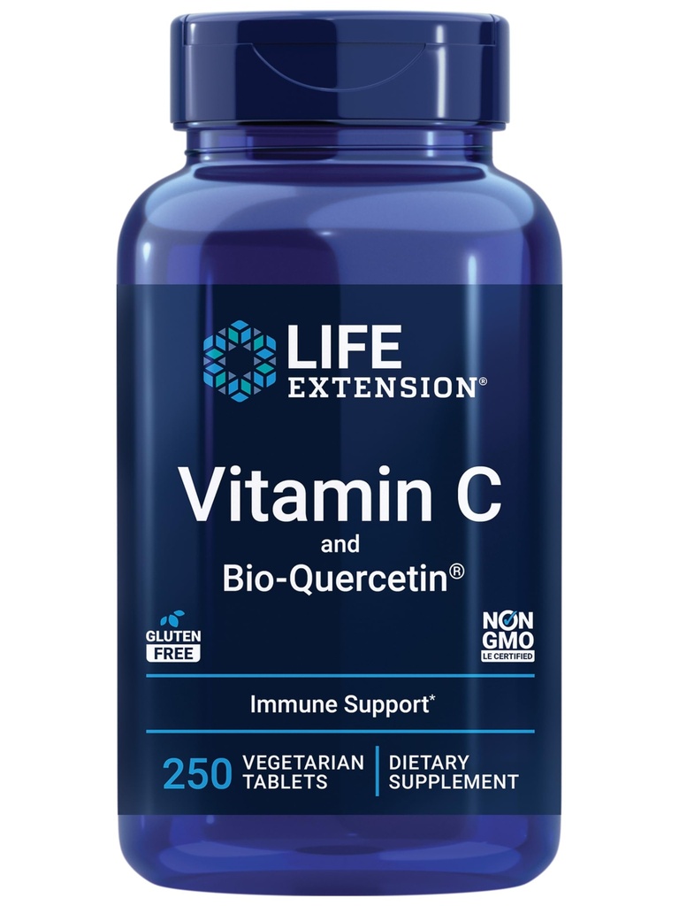 Life Extension Super Omega33 Fish Oil, Sezame & Olive Extract s vitaminem C & Bio-Quercetin Phytosome - 240 Softgels & 250 Tablety