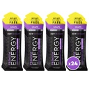 NewTrition ® Extra Energy Shots, 250mg Caffeine Energy Shots with Vitamin B & Amino Acids, Sugar- Free Vitamin Energy Shot, 1.7 fl oz (Balení 24, Grape)