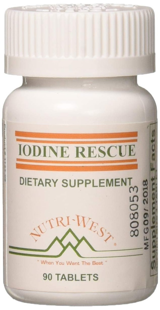 Jód Rescue 90 Tablets by Nutri West by Nutri- West