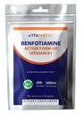 Vitamatic Benfotiamin Čistý prášek 600 mg na jedno podání - 100 gramů - Také nazývaný rozpustný vitamin B1