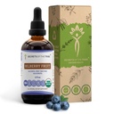 Tajemství Tribe Bilberry Fruit USDA Organic Fruit 124; Alkoholicko-Free Extract, high- Potency Bylinné kapky, Vision Fruit 124; Vyrobeno ze 100% Certified Organic Bilberry (Vaccinium Myrtillus) Sušené ovoce 4 oz