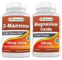 Nejlepší Naturals D- Mannose 1500 mg a oxid hořečnatý 500 mg