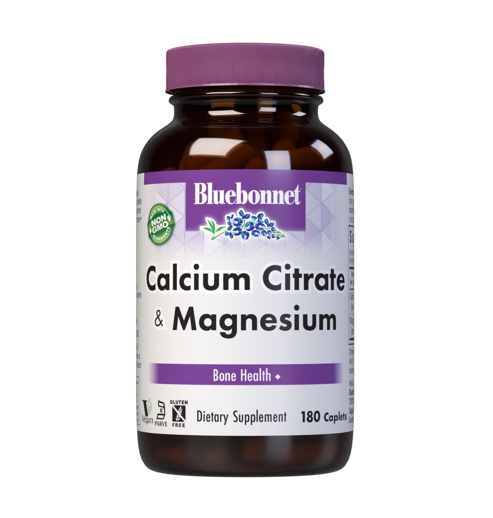 BlueBonnet vápník plus magnesium kapslí, 180 Počet