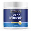 Rx Vitamins Feline Minerály - Taurin pro zdraví koček - Vápník pro společný dodatek - Imunitní podpora koček s hořčíkem a draslíkem - Kožní a kosmetické doplňky - 8oz