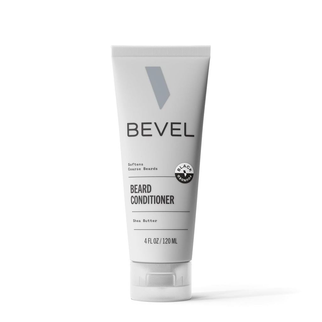 Bevel Beard Conditioner pro muže - Beard Softener s Coconut Oil, Shea Máslo a Aloe Vera, Softens and Conditions Beard pomoci snížit zlomení, 4 Oz