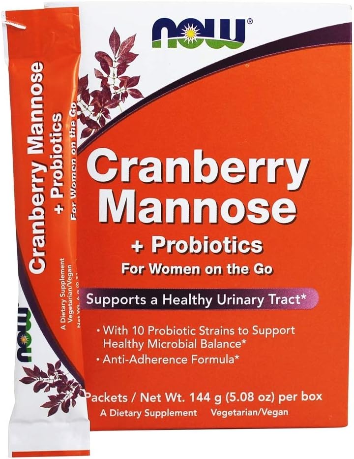 Nyní Foods Mannose Probiotic Cranberry, 24 CT