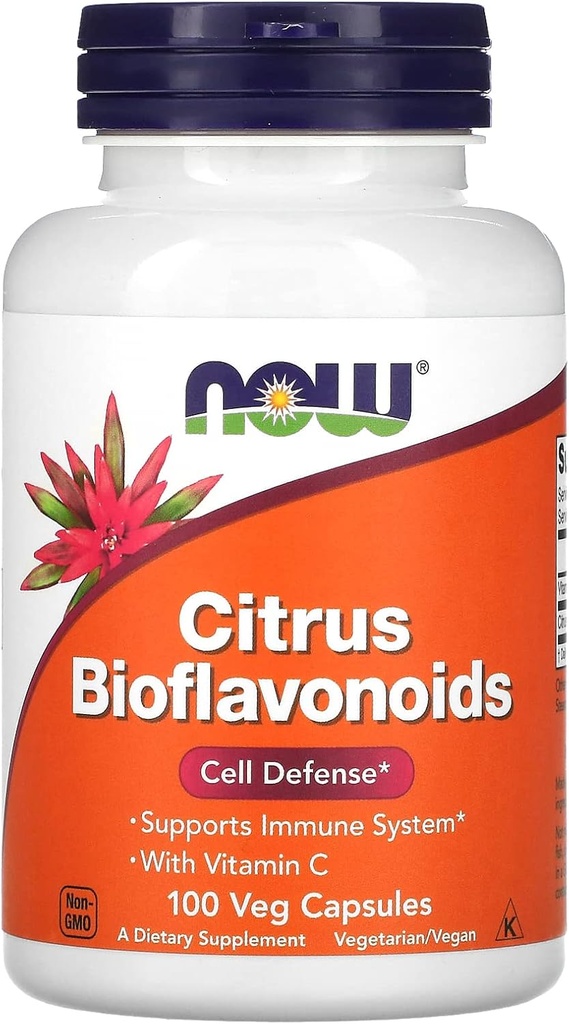Nyní potraviny Citrus Bioflavonoid, 100 Počet (balení po 1)