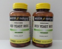 MASON NATURAL Red Yeast Rice Capsules - 60ct, balení po 2 ks